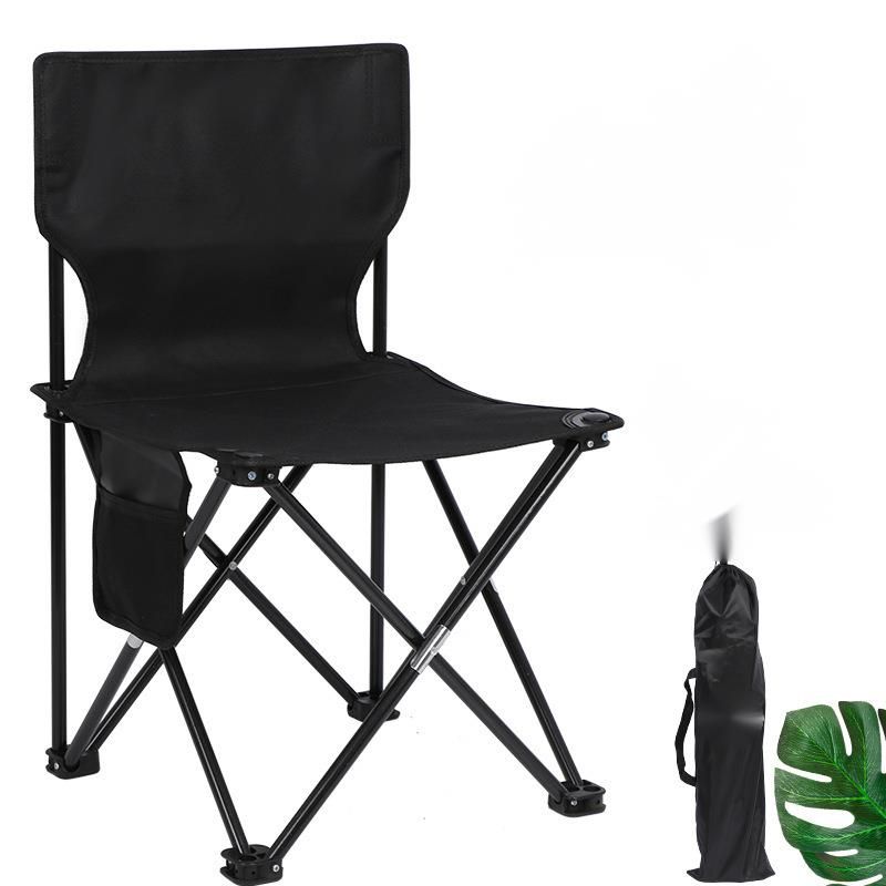 Sedia sgabello da pesca pieghevole per esterni, portatile, da campeggio, picnic, per schizzi artistici_voghion.com