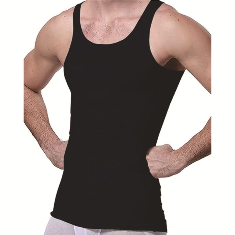 Cross-border New Lift Men's Body Shaping Vest Slim Body Shaping Waist Abdominal Tightening Thin Intimates TV Export_voghion.com