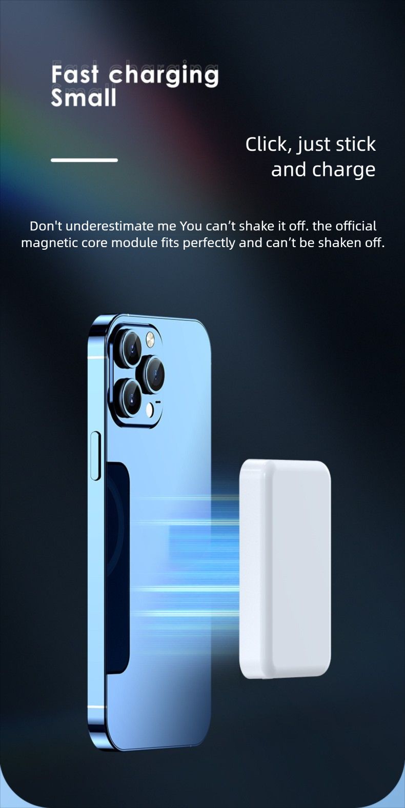Magnetic Power Bank Universal For Phone 8-15 Pro Max Wireless Back Clip Battery Compact And Portable_voghion.com