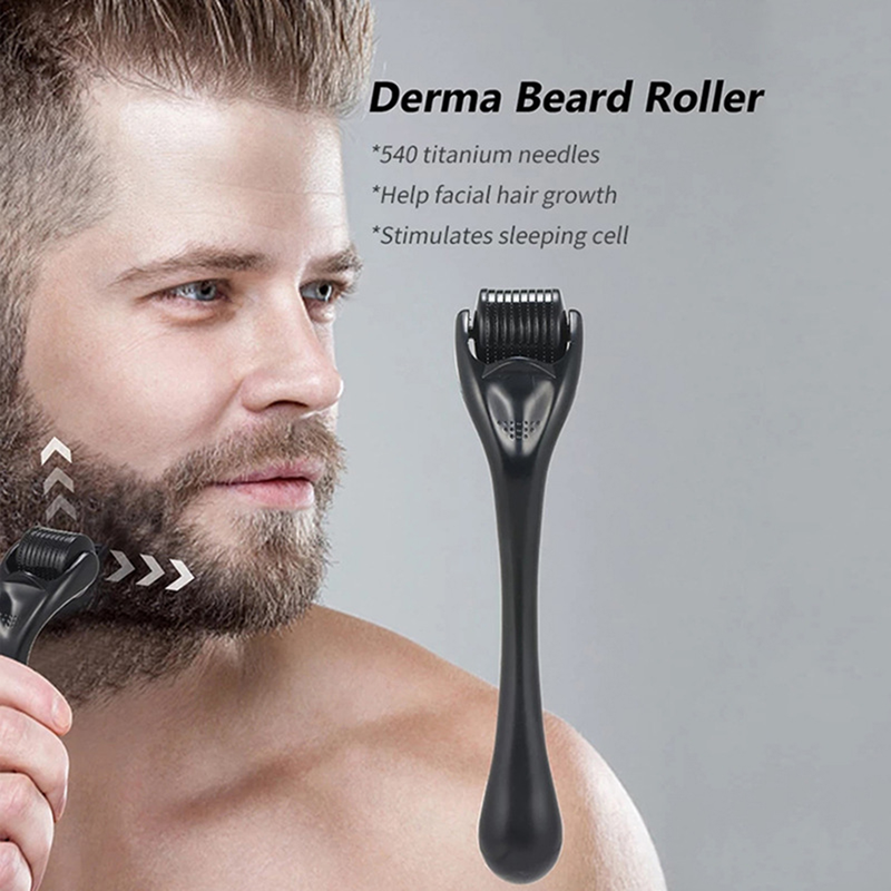 BeautyLife Derma Beard Roller Microneedle Îmbunătățește frumusețea Absorbția Redă strălucirea pielii Masaj Microneedle Roller_voghion.com