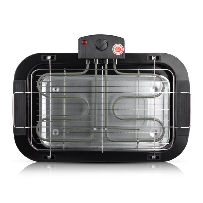 RAF Electric Tabletop Grill, Household Barbecue Oven For Indoor Grilling And Parties, Compact Appliance With Non-Stick Surface, Easy To Clean, EU Standard_voghion.com