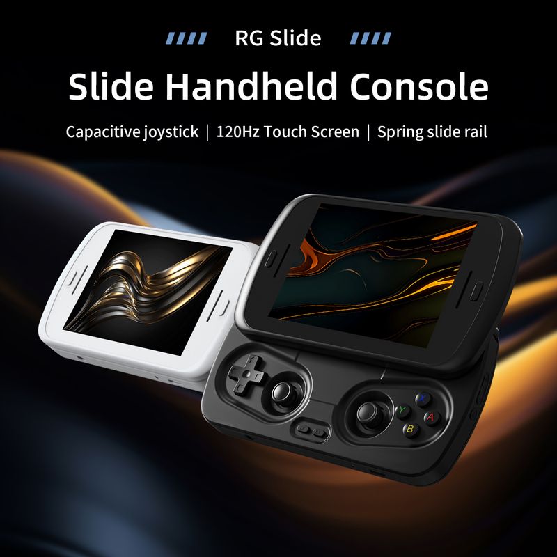 Console di gioco portatile Anbernic RG Slide Android 4.7" LTPS Schermo capacitivo In-Cell Joystick WIFI Bluetooth Videogiochi_voghion.com