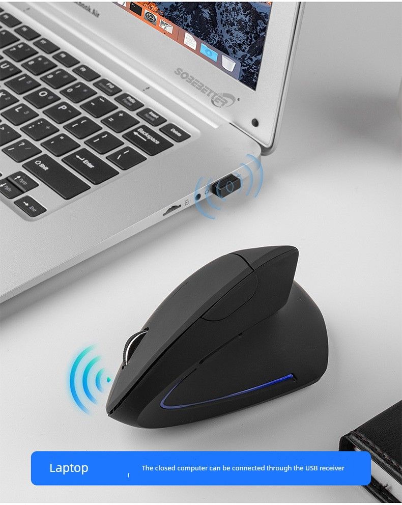 Bluetooth Dual-Mode Ergonômico Empresarial Vertical Sem Fio_voghion.com