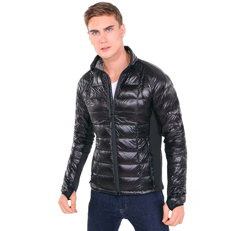 Giacca leggera in piumino casual da uomo per autunno e inverno_voghion.com