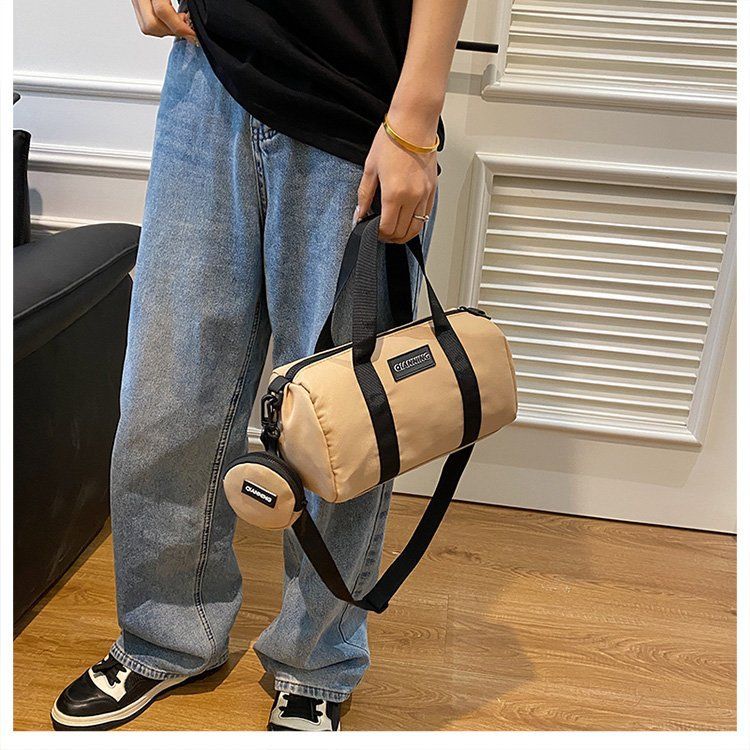 2024 New Versatile Nylon Boston Women's Fashion Commuter Handheld Pillow Casual One Shoulder Crossbody Bag_voghion.com
