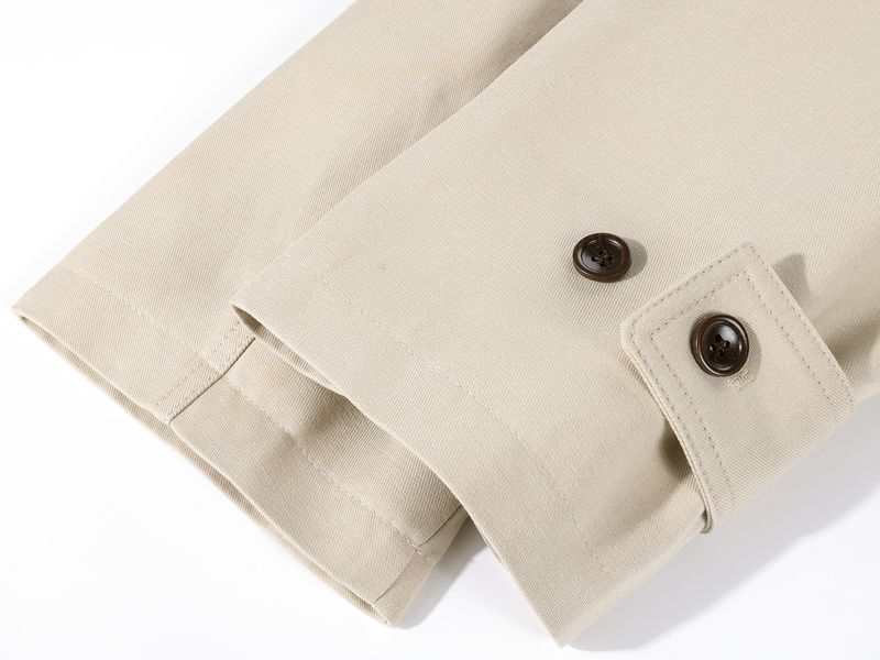 XinmonLee Vroege Herfst Nieuwe Lange Trenchcoat High-End Elegante Koreaanse Stijl Losse Casual Opstaande Kraag Jas_voghion.com