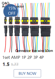 1set 2.8mm 2/3/4/6/9 Pin Automotive Quick Connection Electrical Wire Connector Male Female Cable Terminal Plug Kits_voghion.com