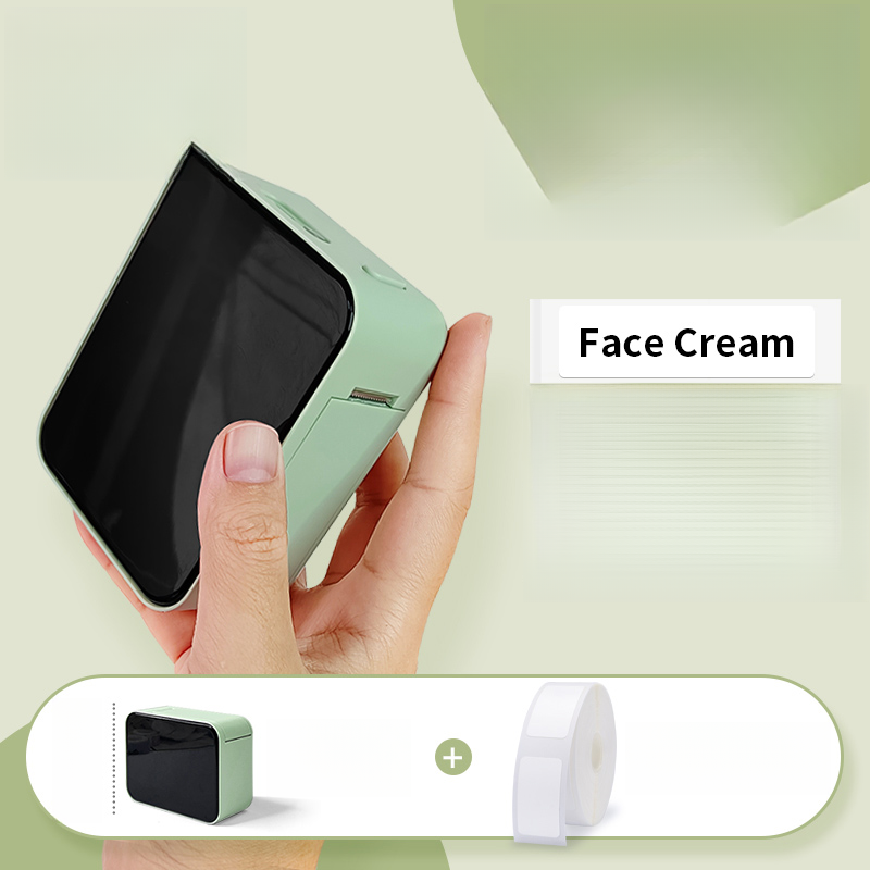Printer Home Small Portable Handheld Bluetooth Connects To Mobile Phone Smart Thermal Sticky Note Label Printer_voghion.com