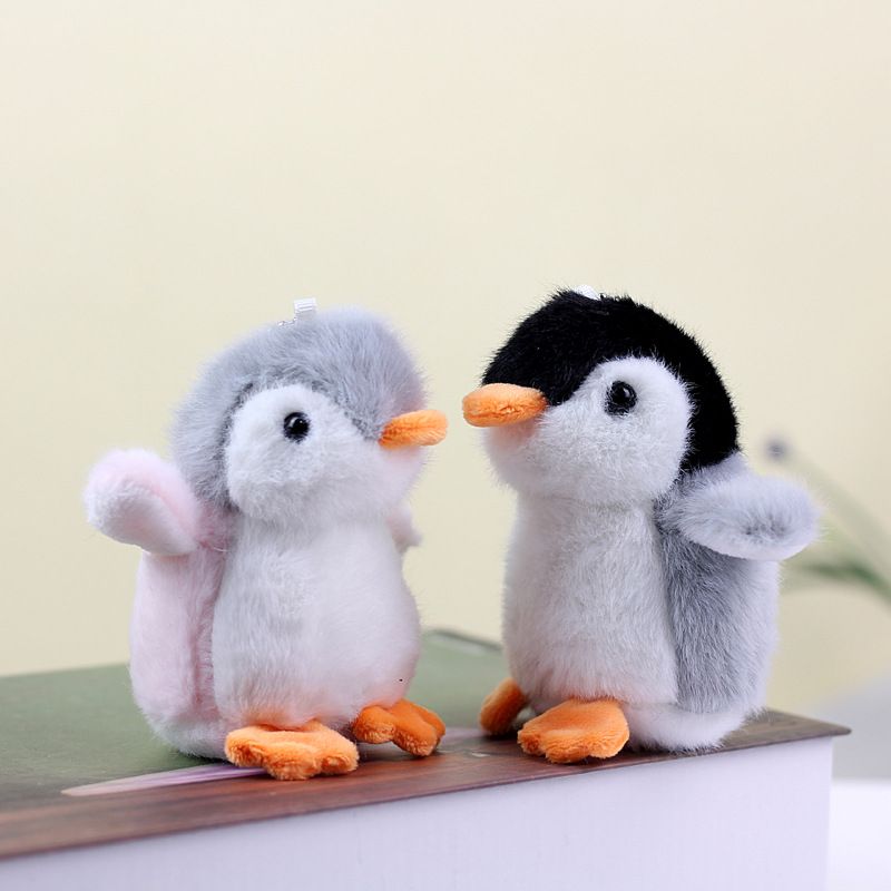 Baby Plush Penguin Cute Toy Soft Stuffed Doll Keychain With Adorable Design And Highquality Pp Cotton Filling_voghion.com