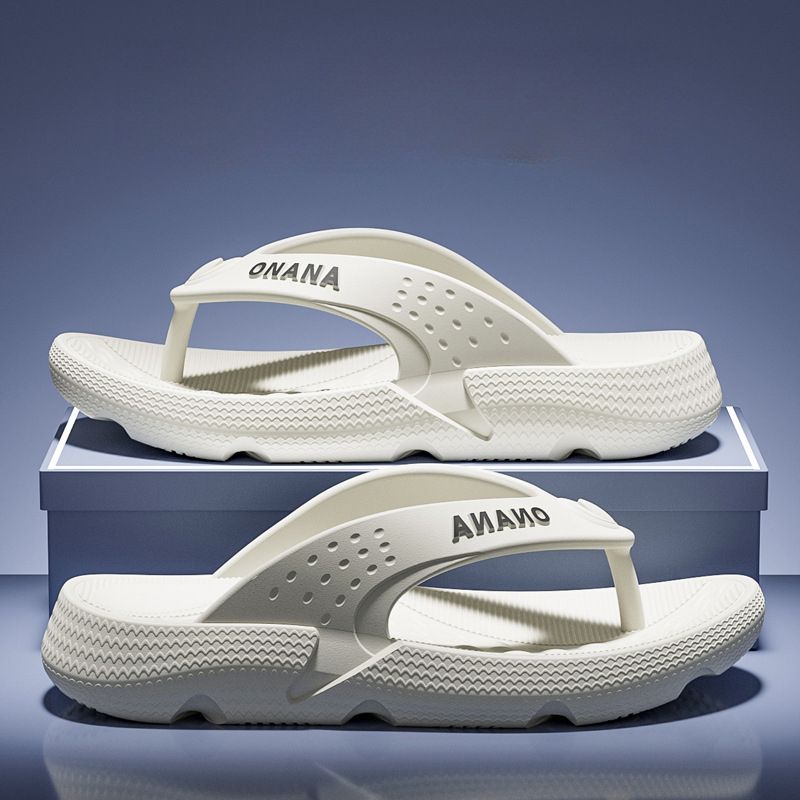 Sandalias tipo chancla para hombre con soporte ortopédico para el arco del pie, sandalias deportivas tipo chancla para hombre con plantilla acolchada suave._voghion.com