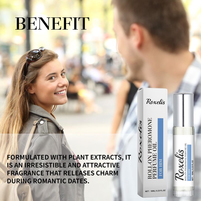 Pheromone essential oil perfume, natural and fresh dating atmosphere, niche perfume, light fragrance behind the wrist and ear, lasting fragrance_voghion.com