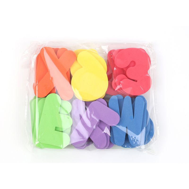 "Baby Bath Foam Letters Numbers Set Floating Alphabet Number Stickers For Toddler Learning Water Play Foam Educational Toy For Infants _voghion.com