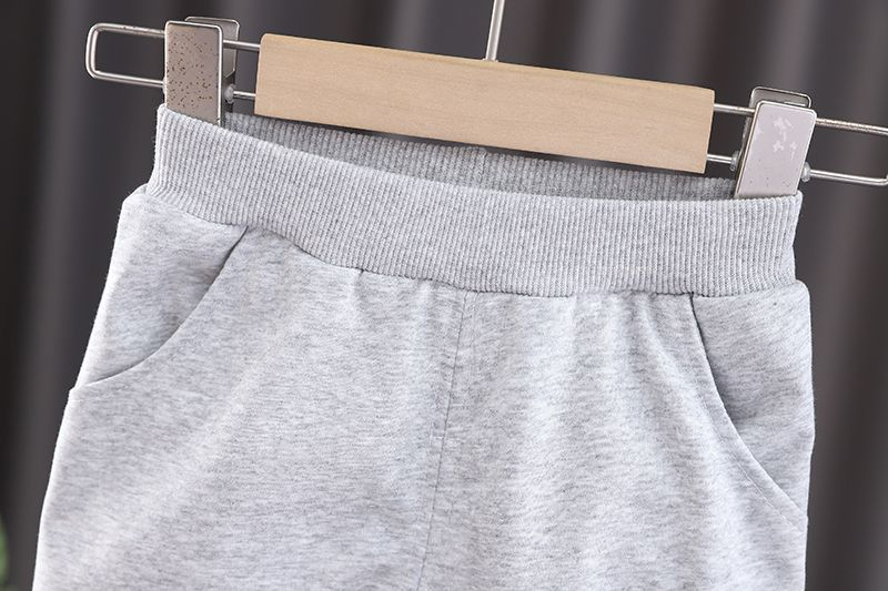 Jungen-Herbstanzug, modisch, hübsch, College-Stil, langärmelig, Oberteil, Hose, zweiteilig, für Kleinkinder und Babys_voghion.com