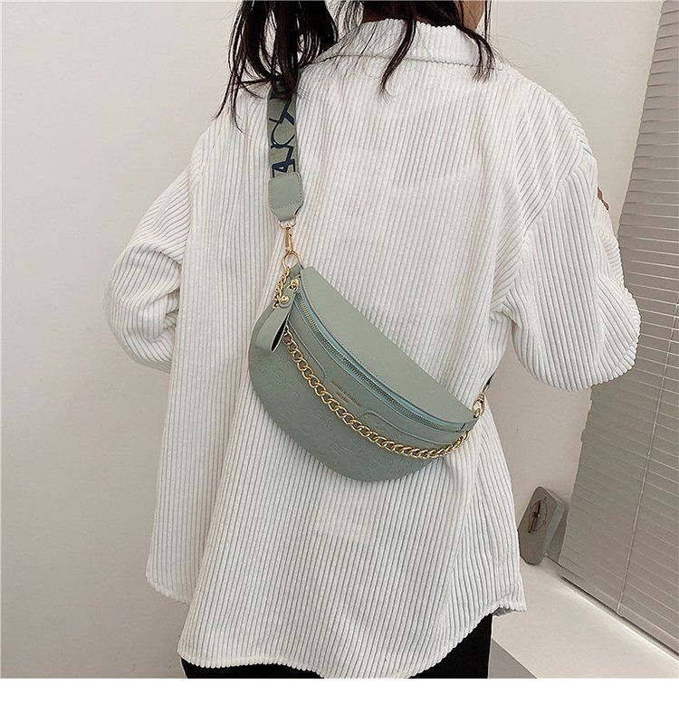 2021 nuova tendenza moda spalla tracolla catena in rilievo borsa a mano marsupio per donna_voghion.com