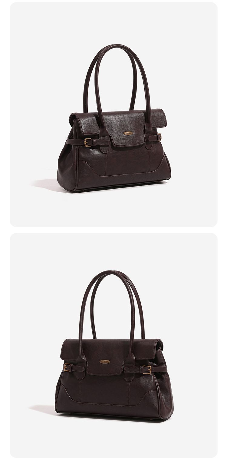 Bolsa feminina de grande capacidade, nova bolsa de viagem para primavera de 2025, bolsa tipo pasta, bolsa de ombro com axila, fashion, casual, diária, leve e simples_voghion.com