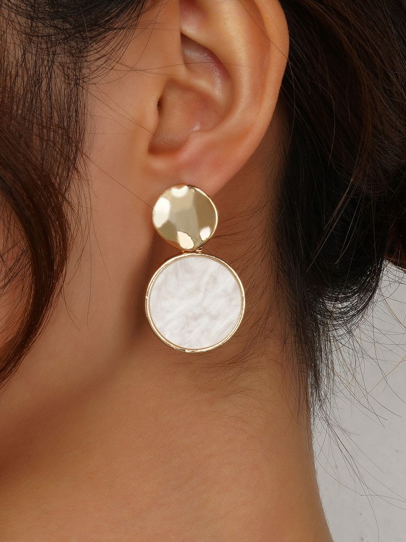 Elegante Perlen-Creolen für Damen – trendiger, übergroßer Perlenschmuck im koreanischen Stil, minimalistisches, schickes Design, perfekt für den Alltag_voghion.com