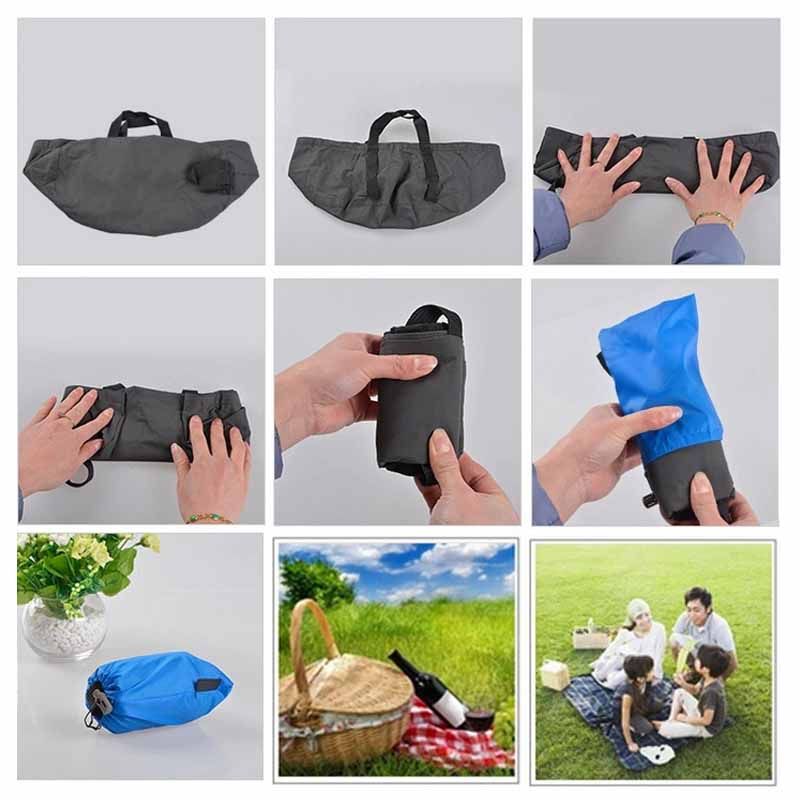 Practical Outdoor Hiking Camping Fishing Folding Nylon Bucket Travel Portable Storage Water Buckets Multifunction Washing Tool_voghion.com