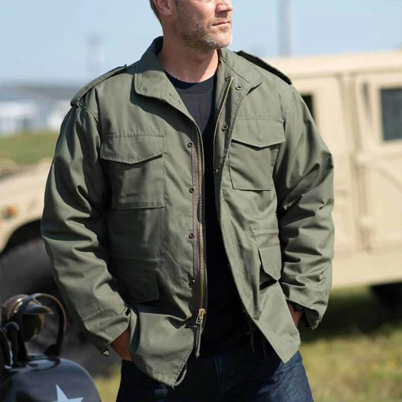 Shfy men's military uniform, cotton jacket, coat, outerwear_voghion.com