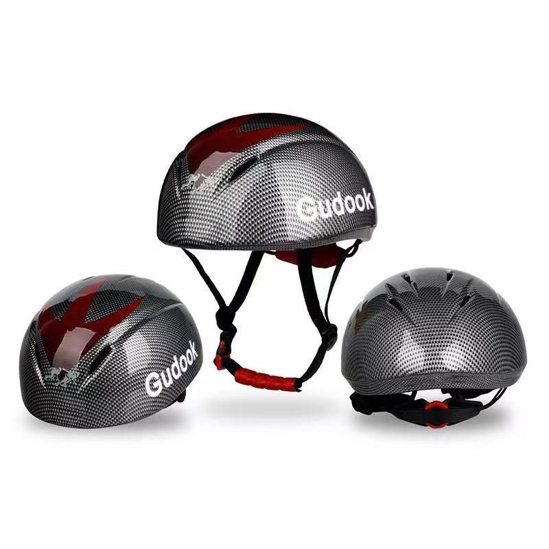 Casque de patinage sur glace professionnel GUDOOK, drapeau national, haute qualité, ajustable, pour la compétition et la vitesse sur piste courte._voghion.com
