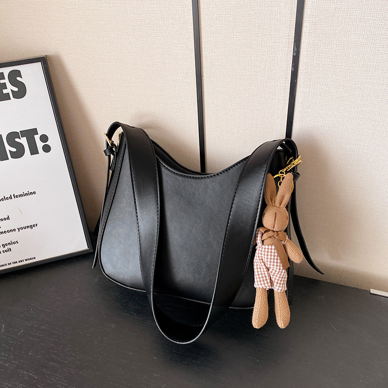 Popolare per le donne Borsa a tracolla da donna di grande capacità con tracolla di nuova moda 2024_voghion.com