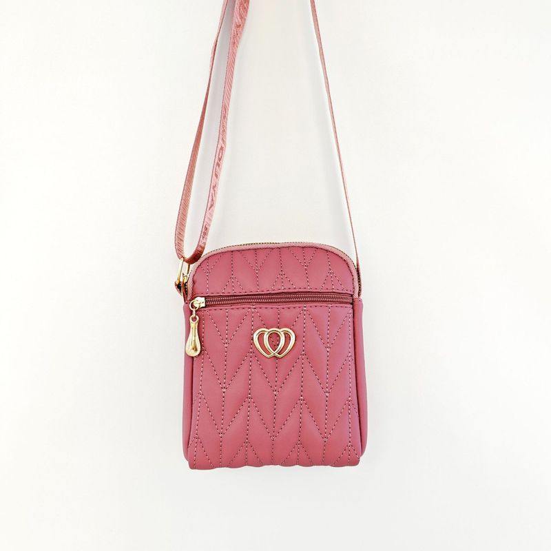 Borsa a tracolla da donna elegante di mezza età, leggera, verticale, ricamata, piccola, di alta qualità, in stile coreano, estate 2025_voghion.com