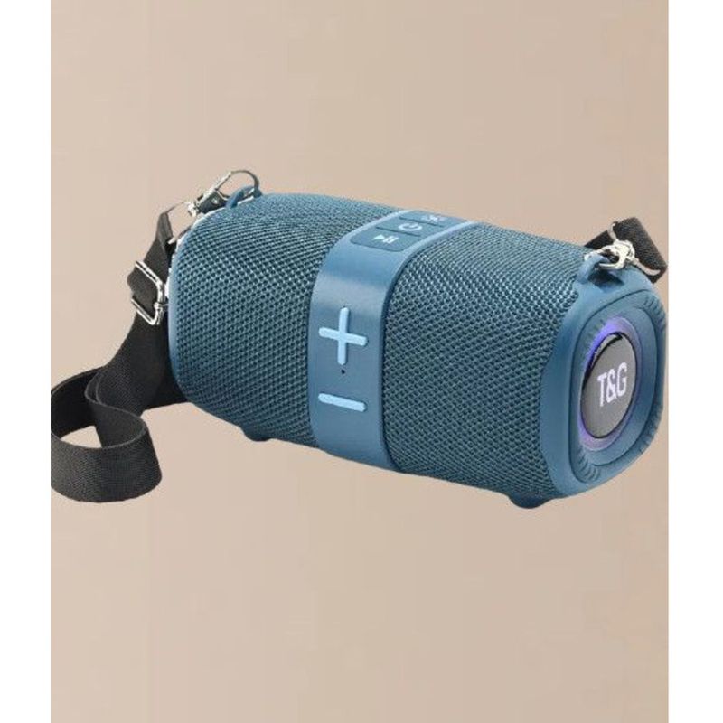 Wireless Bluetooth Speaker Small War Drum Cool Colorful Lights, Comes With Shoulder Strap, Supports Card, USB Flash_voghion.com