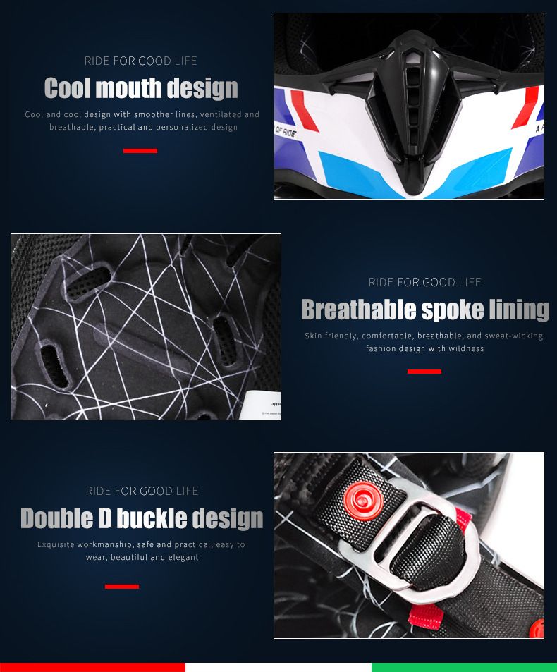 E-scooter helmet ECE Mountain Racing Hipster Cool off-road helmet Kart ATV helmet_voghion.com