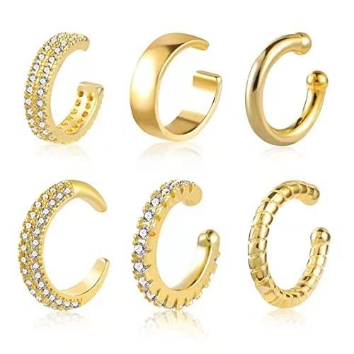 Niche Design Light Style Inlaid Zircon Eight Pointed Star High End Earrings Set_voghion.com