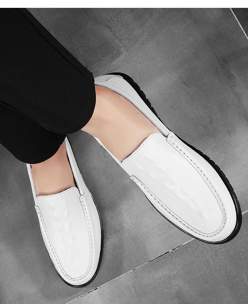 Lässige Herrenschuhe aus Leder mit Krokodilmuster, weiche Sohle, bequeme Überschuhe, bequeme Mützen, Fahrschuhe, Dad-Schuhe_voghion.com