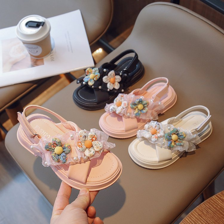 Sandali Estate Nuova Principessa Ragazza Neonata Versatile Studenti della Scuola Primaria Moda Internet Scarpe Rosse_voghion.com