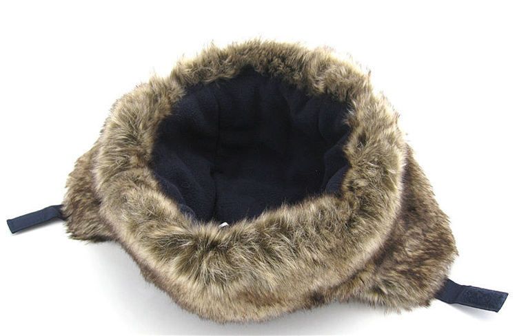 Trapper Şapkalar Moda rahat çocuk kış şapkası Lei Feng şapka Moda sıcak su geçirmez rüzgar geçirmez siyah kayak kış şapkası_voghion.com