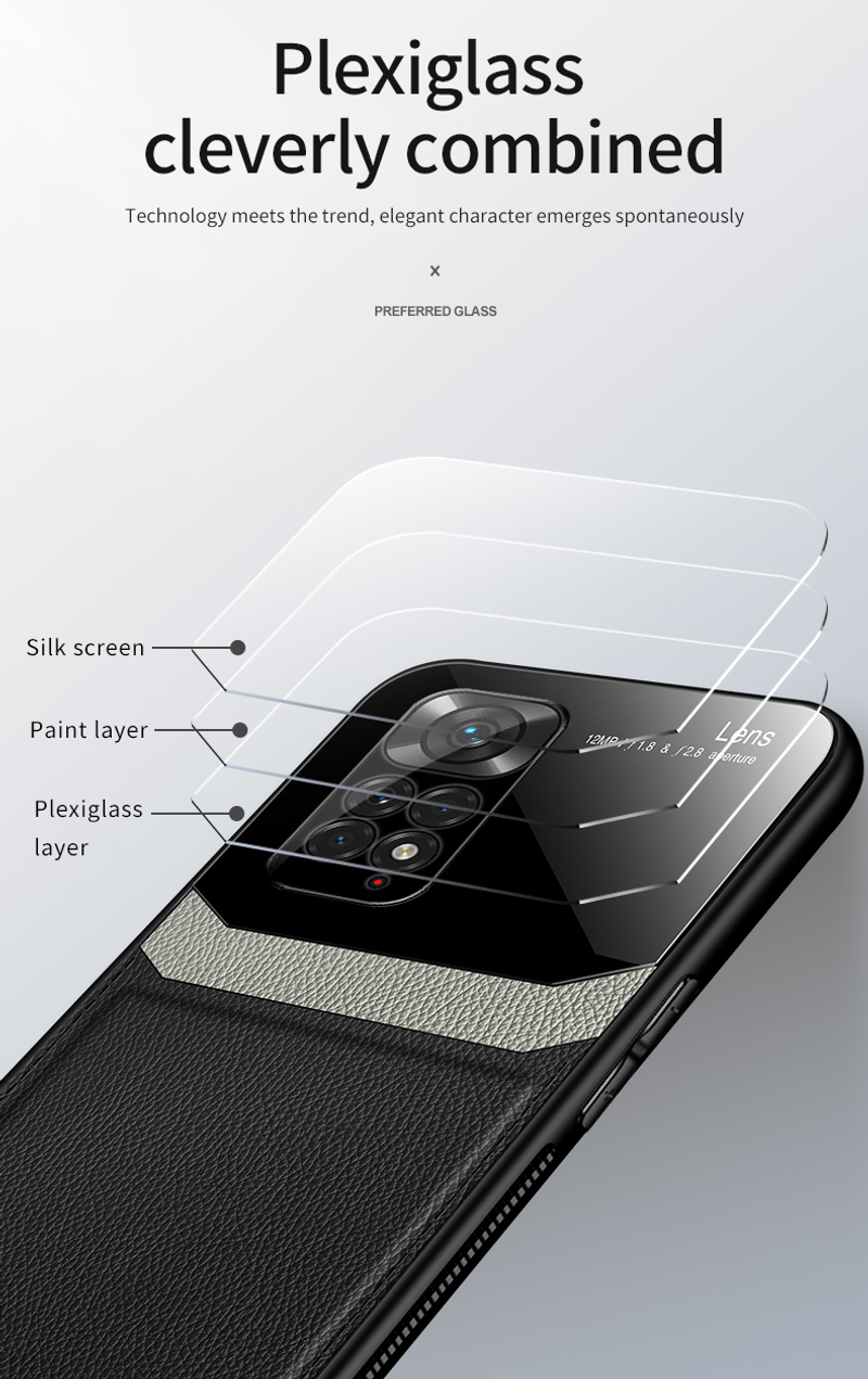 Usnjen ovitek za Redmi Note 11 Pro 10S 9S 8T Note 10 9 8 7 Pro Max Redmi 10 9 9A 9C 9T 8 8A 7 K50 K40 Pro Luxury Back Co_voghion.com