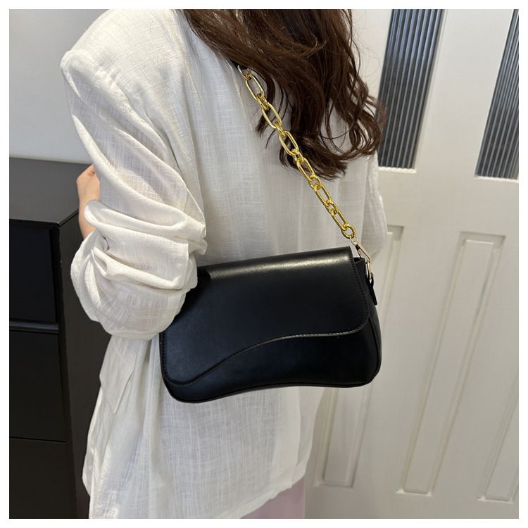 Borsa a tracolla da donna Borsa a tracolla retrò da donna, piccola borsa quadrata_voghion.com