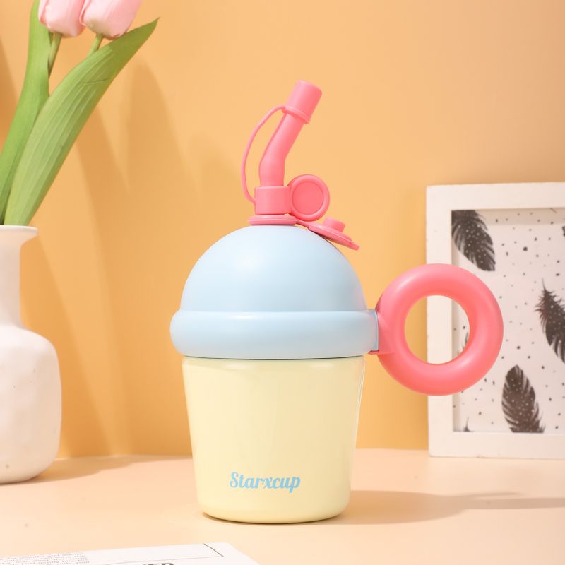 Tazza da tavolo portatile in acciaio inossidabile con cannuccia isolata di grande capacità, modello 2024, per donna_voghion.com