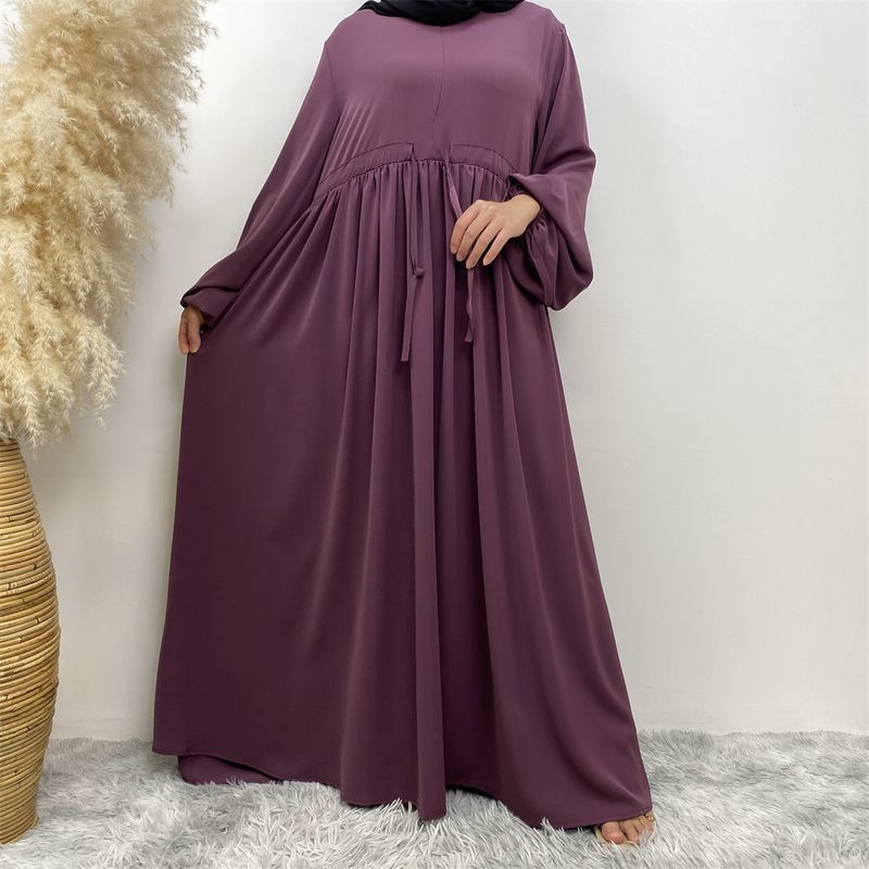 Abaya preta solta para mulheres, quimono muçulmano, dubai, com zíper frontal, vestido longo marroquino, jalabiyat, árabe, eid, kaftan feminino_voghion.com