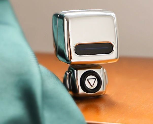 Mini alto-falante sem fio Bluetooth Robot, criativo, portátil, alto volume, bonito, externo, subwoofer_voghion.com