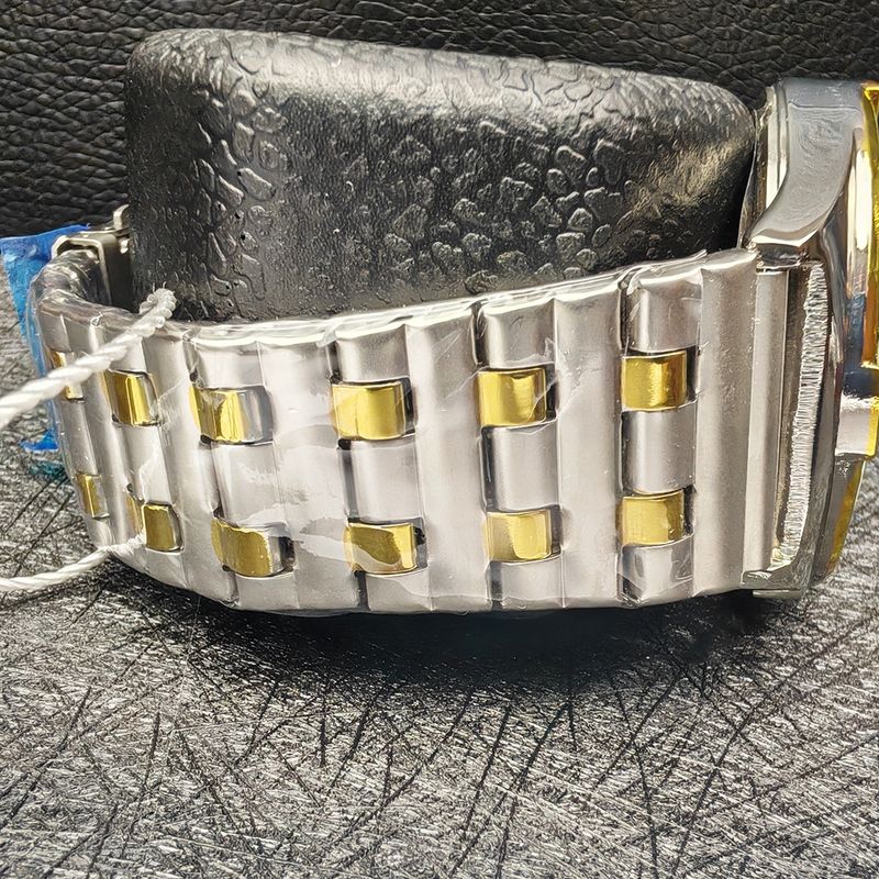 Herrenuhr Brieftasche Geschenkbox Set wasserdichte Quarzuhr Stahlarmband_voghion.com