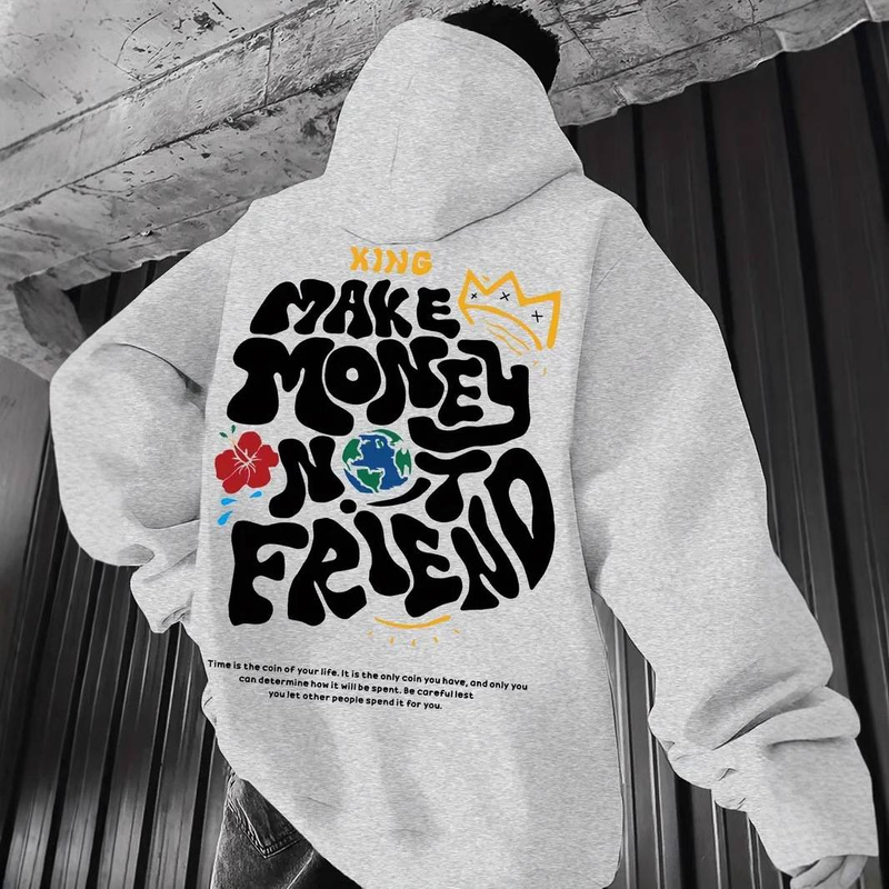 Sweat à capuche imprimé 3D pour homme - Pull tendance style streetwear pour superposer printemps/automne_voghion.com
