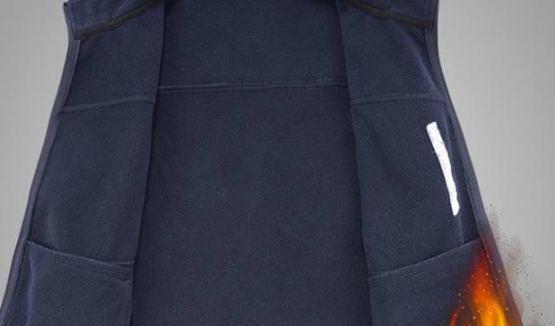 Giacca in pile da uomo – Cappotto senza maniche foderato in sherpa caldo invernale oversize per casual e attività all'aperto_voghion.com