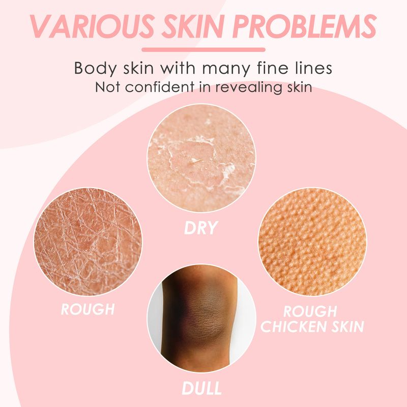 OUHOE Rose Body Moisturizing Repairs Rough, Dry, Moisturizing, Refreshing, and Non greasy Skin Cream_voghion.com
