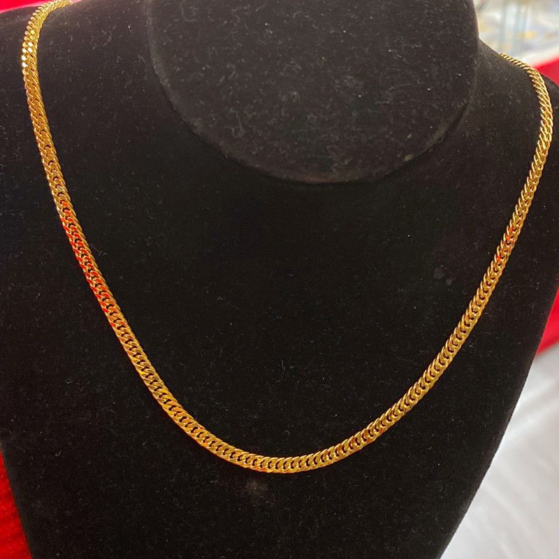 Collana cubana in ottone placcato oro, autentica moda, con catena laterale lunga, per coppie di uomini e donne, frusta per cavallo_voghion.com