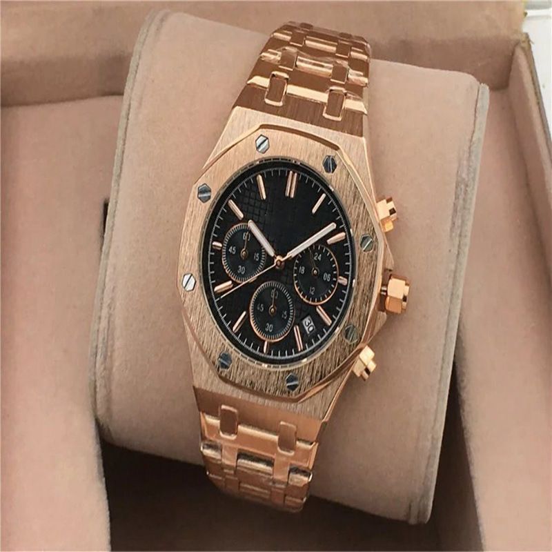 Leisure Calendar A New P Men's Full Function Racing 6-Pin Quartz Watch_voghion.com