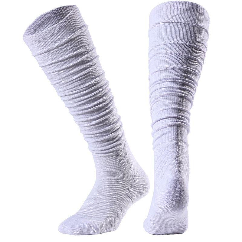 2025e Men's Rugby Extra Long Pile Thickened Cushioning High Tube Non-Slip Towel Bottom Soccer Socks_voghion.com