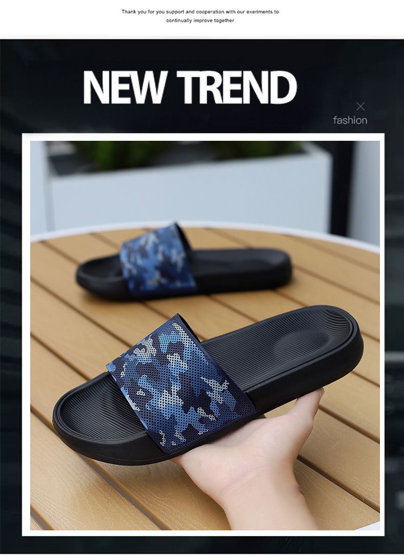 Men's lightweight, anti slip, quick drying outdoor slippers in large 47, straight drag size 46_voghion.com