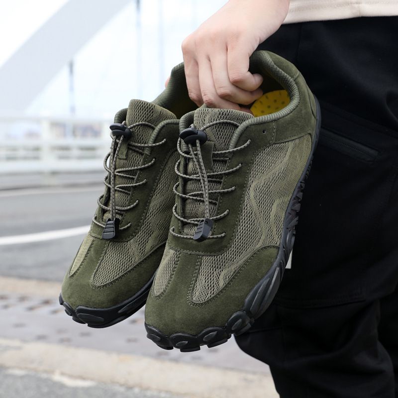 Nuove scarpe da trekking casual autunnali oversize, traspiranti, leggere, ad asciugatura rapida, con cinque dita, B60_voghion.com