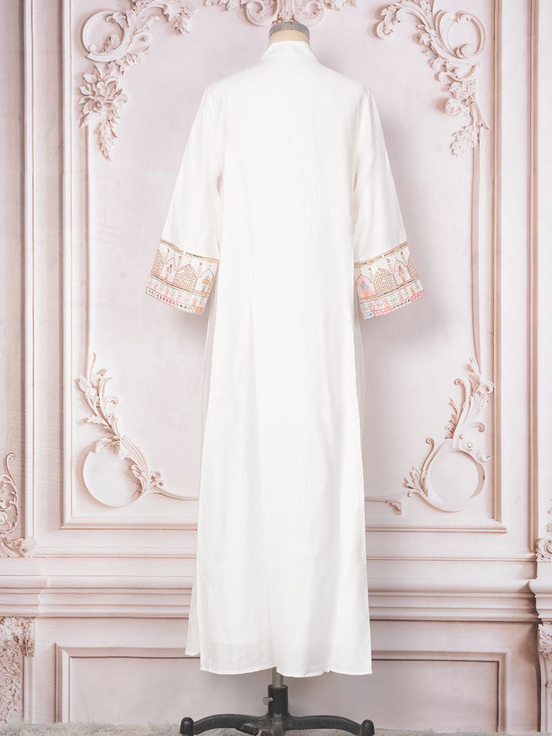 Women's Clothing Middle East Robe Clothing Dubai Women's New Fashion Sequin Evening Dress Muslim Dress Abaya_voghion.com