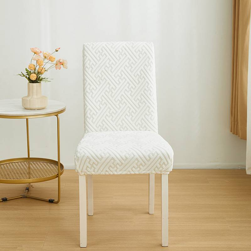 Neuer Stil Rückenlehne integrierter Sitzbezug Universal-Stuhlbezug Esstisch Stuhl Hocker Bezug_voghion.com