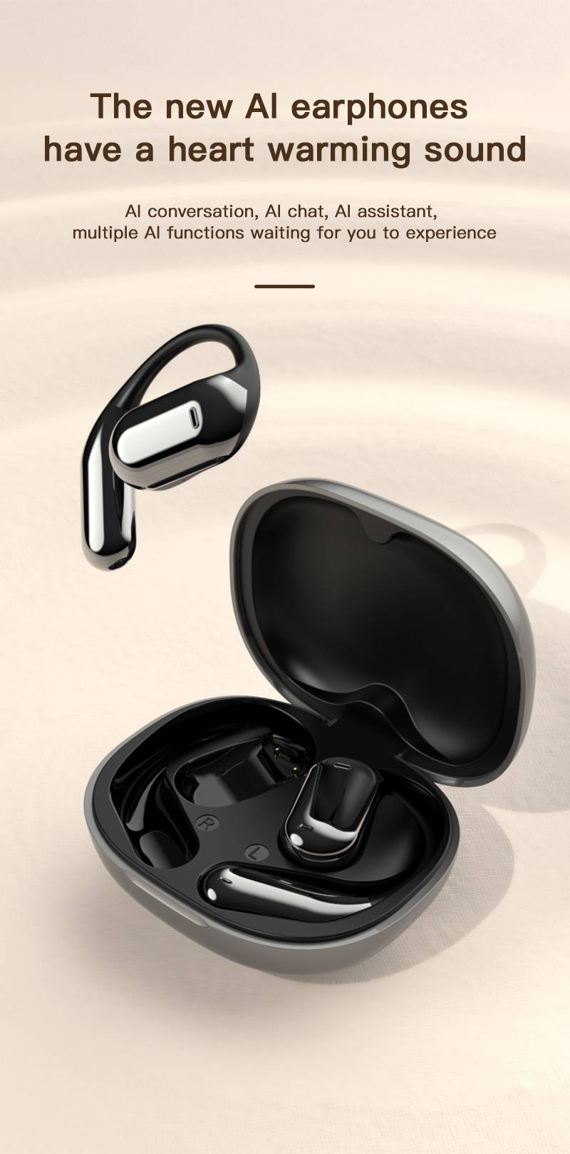 Q16pro draadloze oordopjes: ruisonderdrukking, comfortabel, lange batterijduur_voghion.com