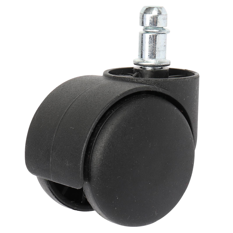 Drehbarer Barhocker mit 8 cm dickem Kissen, 150 kg Tragkraft, 360°-Drehung, verstellbarer Gasdruckfeder, Weiß und Schwarz, für Salons, Werkstätten und Hausbars_voghion.com