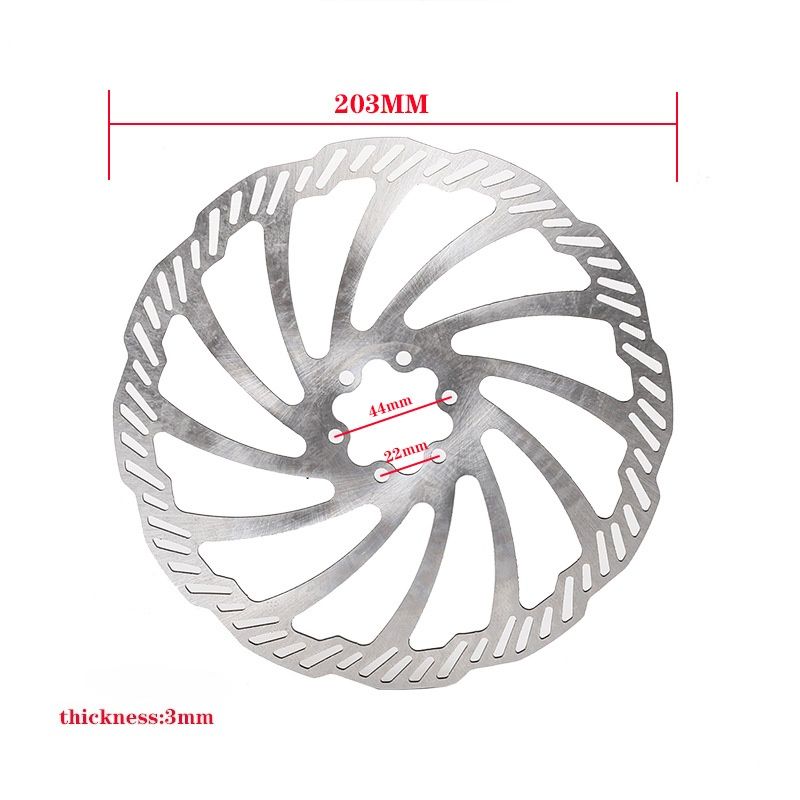 Electric Dirt Bike Front & Rear Brake Disc Set - High-Performance Replacement For Off-Road Motorcycles, CNC Machined, Enhanced Stopping Power_voghion.com